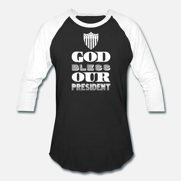 

god bless our president t shirt men printed tee shirt o neck solid color fit comfortable summer unique shirt