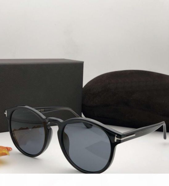 

591 black grey round sunglasses ian-02 tf591 mens sonnenbrille designer sunglasses eyewear glasses fashion new in box, White;black