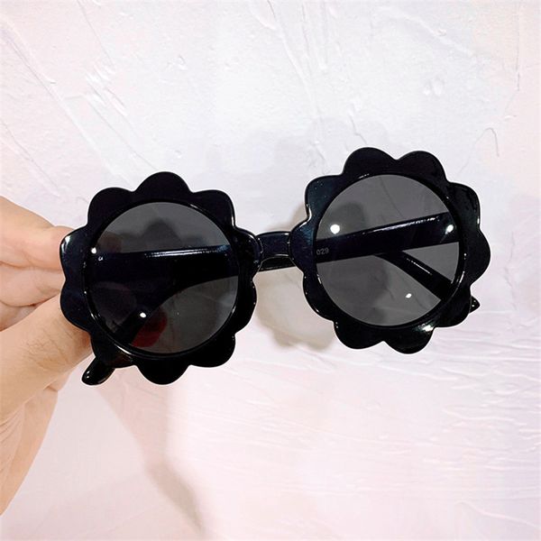 

round flower cute kids sunglasses child sun glasses gafas baby children sun glasses girls boys eyewear, White;black