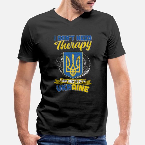 

i dont need therapy ukraine t shirt men print tee shirt s-3xl clothes anti-wrinkle building summer novelty shirt