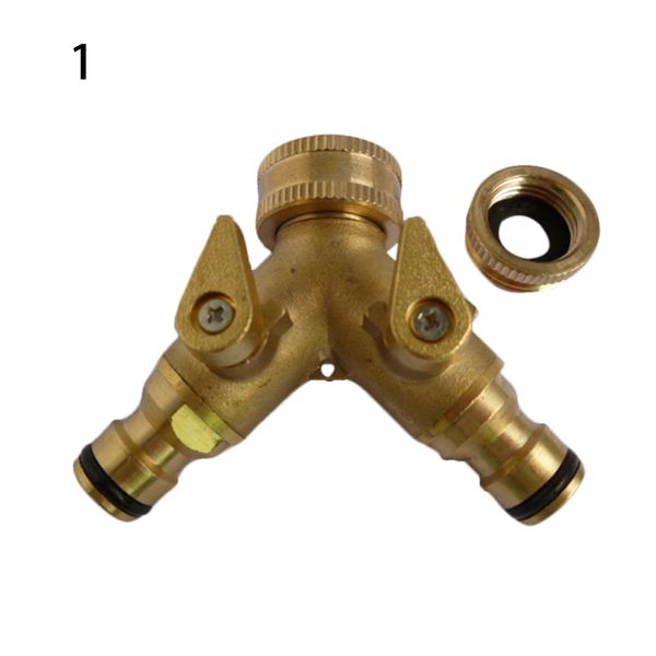 

brass hose tap connector snap threaded garden water pipe adaptor fitting 4 type