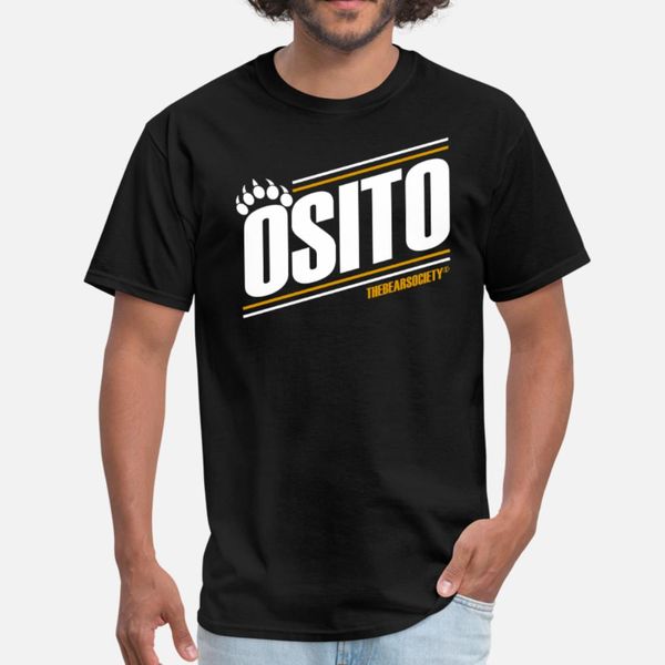 

osito t shirt men knitted 100% cotton o-neck standard gift comfortable spring autumn pictures shirt