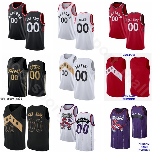 

screen print basketball norman powell jerseys vince carter tracy mcgrady jeremy lin rondae hollis-jefferson matt thomas men women kids, Black;red