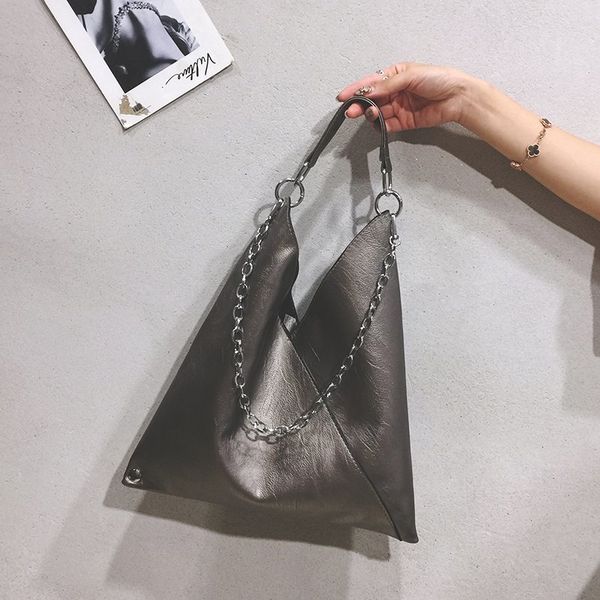 

luxury pu leather hobos handbags female shoulder bags big tote bag ladies chains messenger bag crossbody 2020 designer handbags