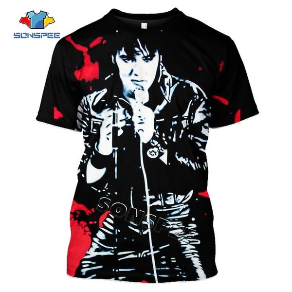 

summer homme pullover elvis presley the king men 3d print shirts horror comics aesthetic men clothing