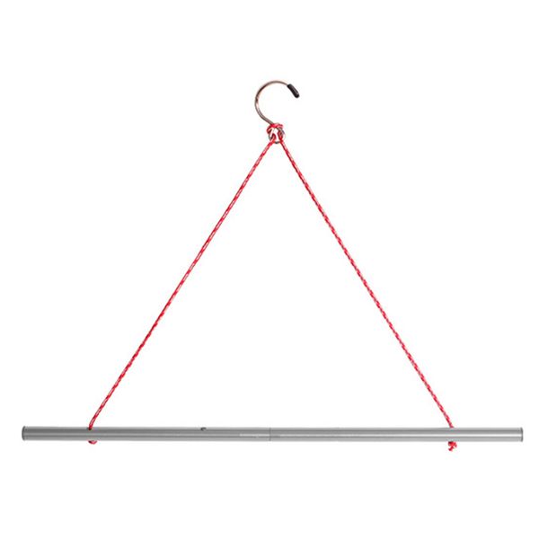 

laundry aluminum alloy outdoor camping clothes hanger folding portable bags rack