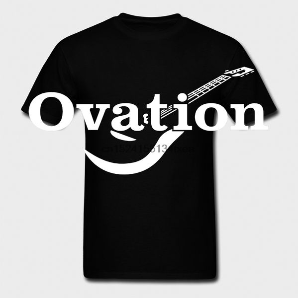 

rare ovation guitars series logo black new t-shirts s-5xl