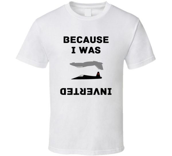 

2019 fashion because i was inverted t-shirt | gun inspired tee shirt