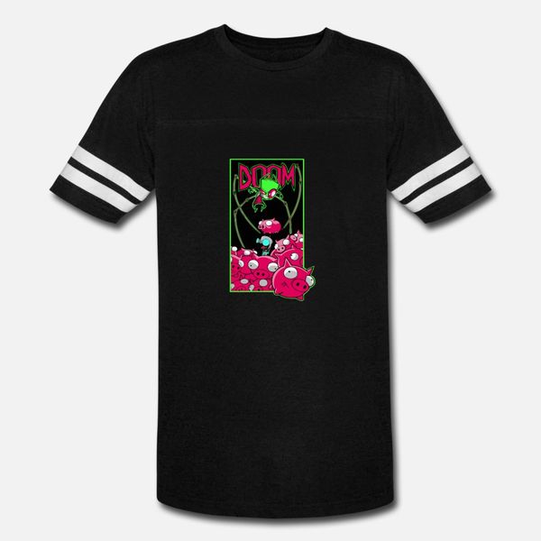 

дум футболка мужчины designs с коротким рукавом круглый шеи homme подарков юмор весна формальная рубашка