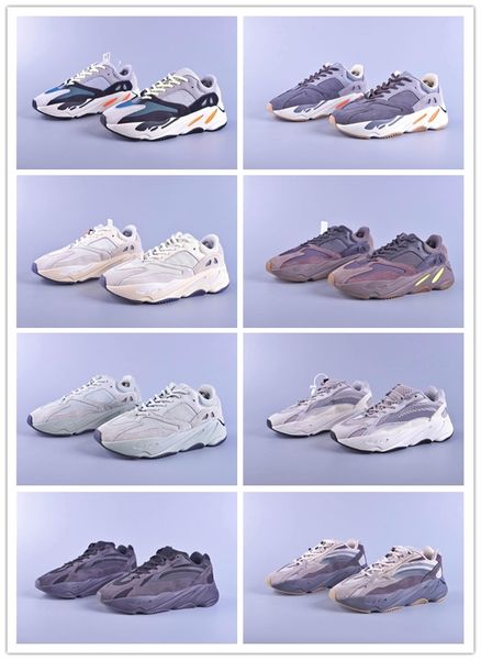 

2019 2020 carbon blue 700 3magnet reflective inertia tephra mauve static solid grey kanye west running shoes mens shoes women sneakers shoes, Black