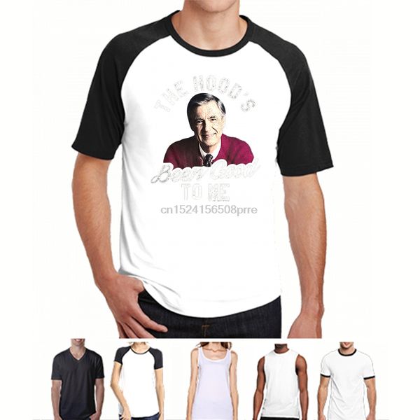 

черная футболка американская классика г-н роджерс бенн хорошо для взрослых с коротким рукавом футболка