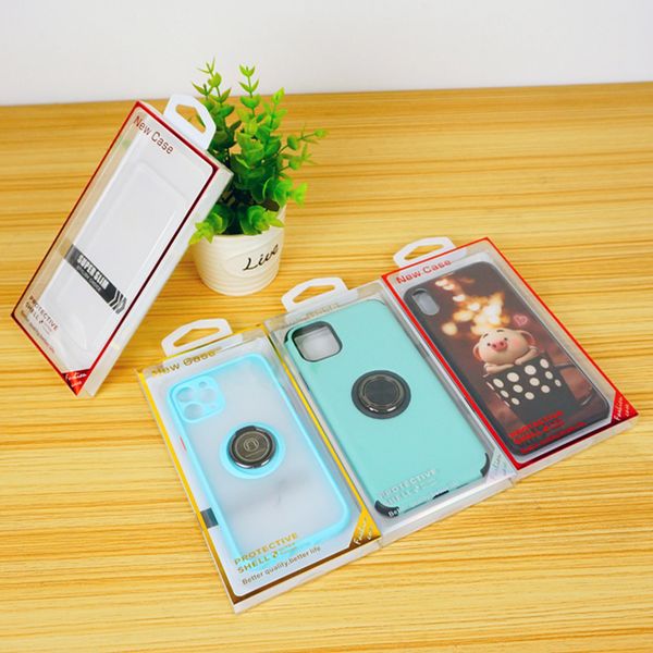 

gold stamping big size universal pvc retail packaging for iphone 12 11 pro xr xs max samsung s20 phone cases packing box