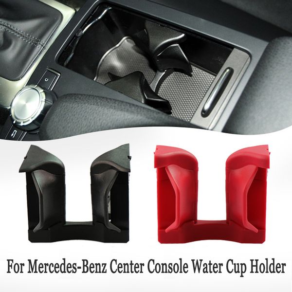 

car center console water cup holder drink stand insert divider board for - c e glk class w204 w207 w212 s212 x204