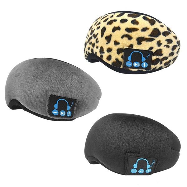 

new bluetooth music eye mask helps sleep shielding and eye protecting to relieve fatigue travel smart bluetooth answer telephones items