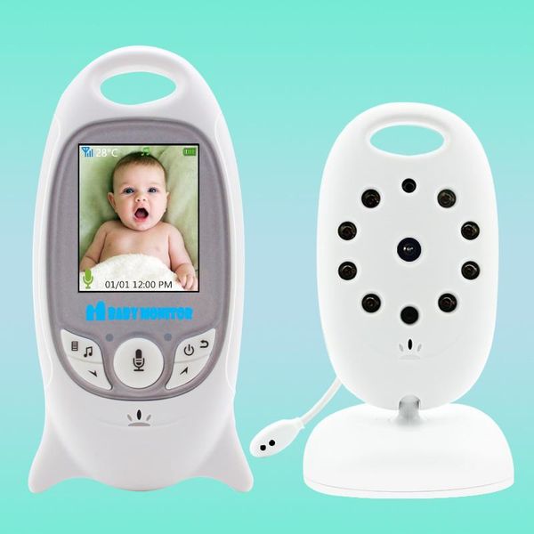 

cgjxswireless video color baby monitor night vision baby security camera v601 temperature baby eletronica