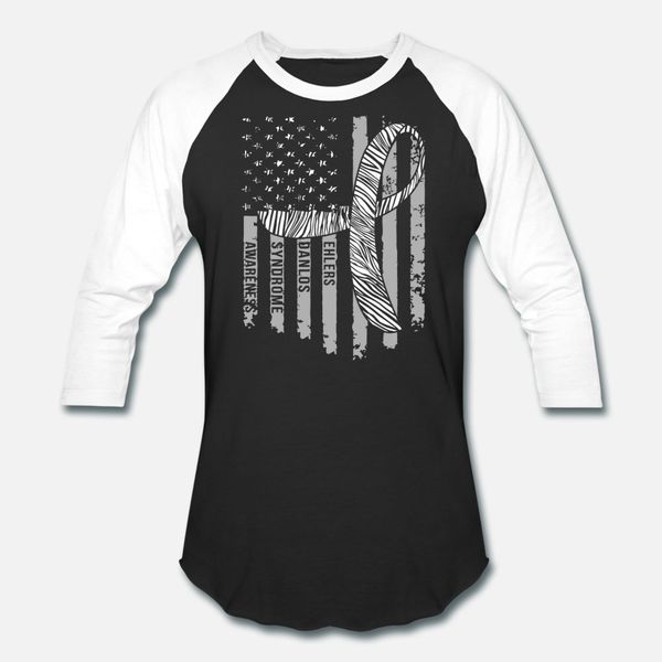 

ehlers danlos syndrome awareness us flag t shirt men design 100% cotton round collar pictures interesting building summer pattern shirt