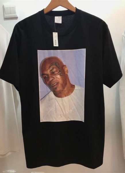 

07ss mike tyson tee ment-shirt, White;black