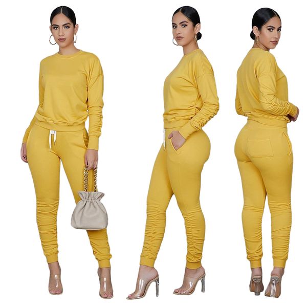 

x9255 european and american women's tracksuits hooded zipper sweater tights two-piece sports suit autumn and winter style, Gray