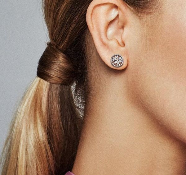 

2020 new arrival trees of life stud earrings diamond earring women girls gift9