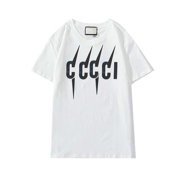 

2020 fashion mens designer t shirts summer fluorescence short sleeves tshirt men tees cotton blend t-shirt, White;black