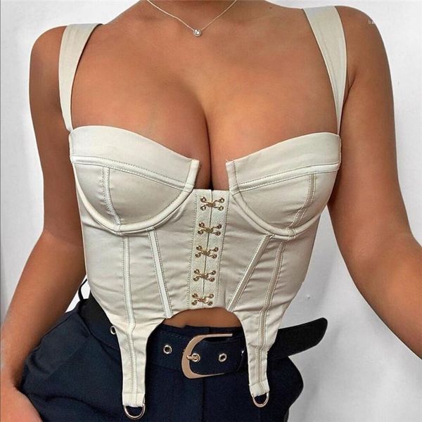 

sexy v-образным вырезом crop top мода естественный цвет с молнией тощий camis женская дизайнерская одежда женская camis, White