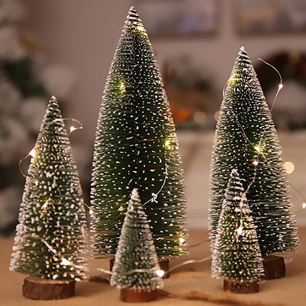 

mini christmas tree new year christmas decorations for home tree ornament adornos de navidad para casa drop shipping