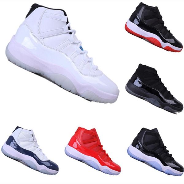 

highest qualitymen running shoes gown metallic silver retro low 11 11s black gym red chicago midnight navy space jams basketball shoes sneak
