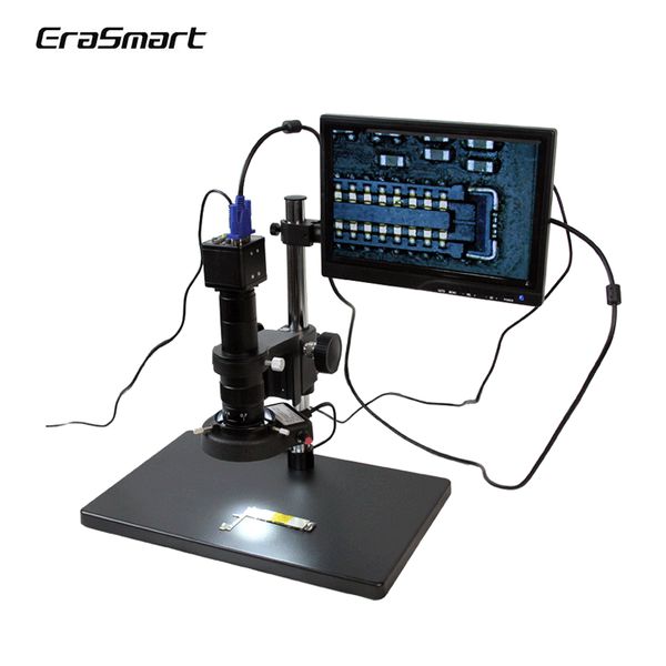 

tbk 10a hd electronic display video microscope for mobile phone repair hdmi vga