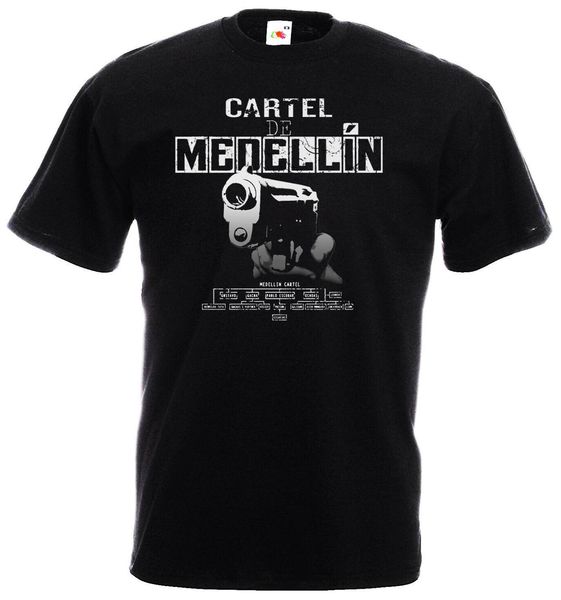 

cartel medelin escobar colombia cartel medellin running t-shirt 2020 fashion tee