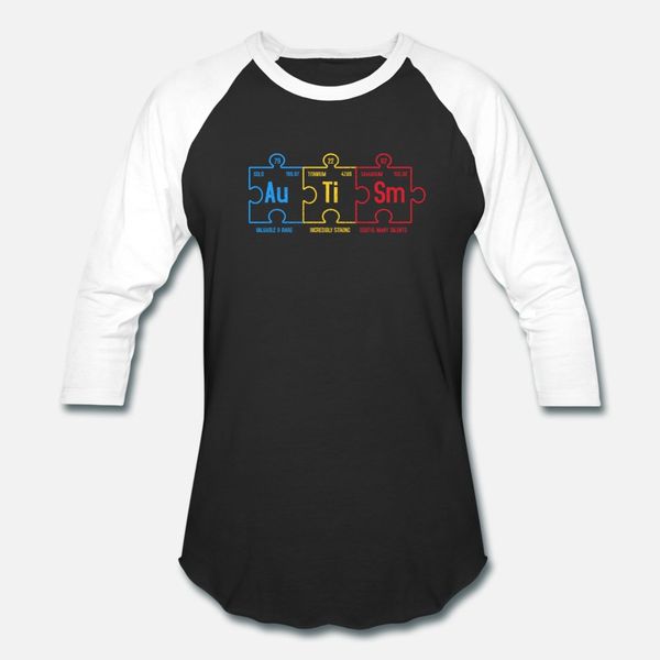 

autism awareness periodic table t shirt men custom short sleeve s-xxxl solid color anti-wrinkle funny casual spring autumn leisure shirt