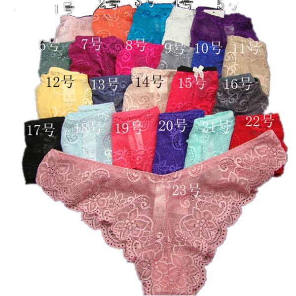 

multicolor women lace underwears bragas transparent ladies fashion ladies underwear lace panties string underpants nightwear ship, Red;black
