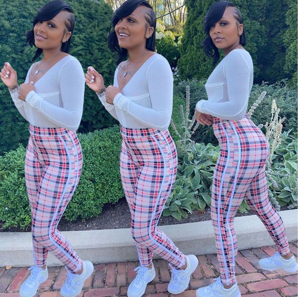 

women bell bottomed trousers fashion tight gradient color printing long pants club casual hip-lifting slim mini leggings l886, Black;white