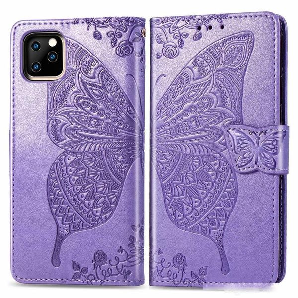 

luxury flip leather case for iphone 11 pro max 3d butterfly flower wallet cover for iphone 11 phone case iphone11 coque funda