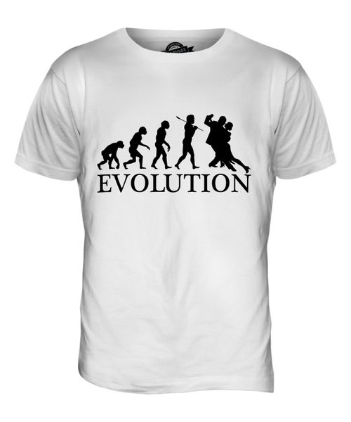 

print t shirts men tango danza evolution of men da uomo t-shirt maglietta abbigliamento regalo 100% cotton brand new t-shirts