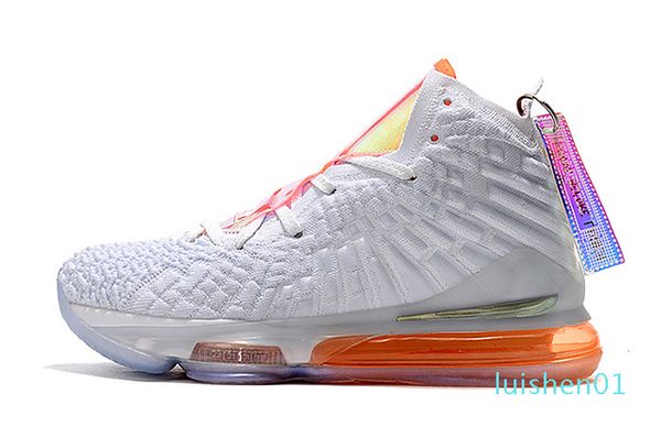

lebron 17 future men basketball shoes ct3843-100 james 17s zoom iridescent grey knitting orange posite mens sneakers with box l01