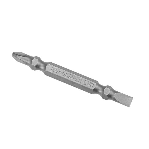 

uxcell ph2/sl5 magnetic double ended screwdriver bits, 1/4 inch hex shank 2.56-inch length s2 power tool
