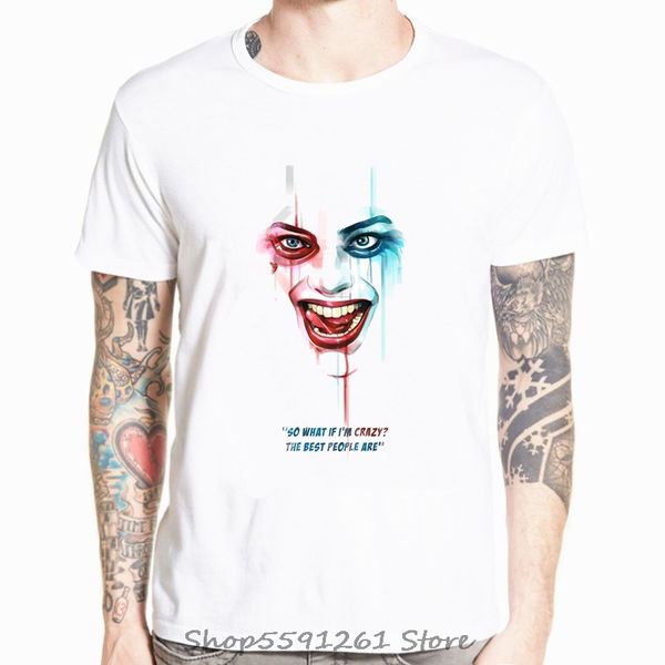

classic vintage harley quinn print men t shirt harajuku casual shirt suicide squad tshirt funny t-shirts