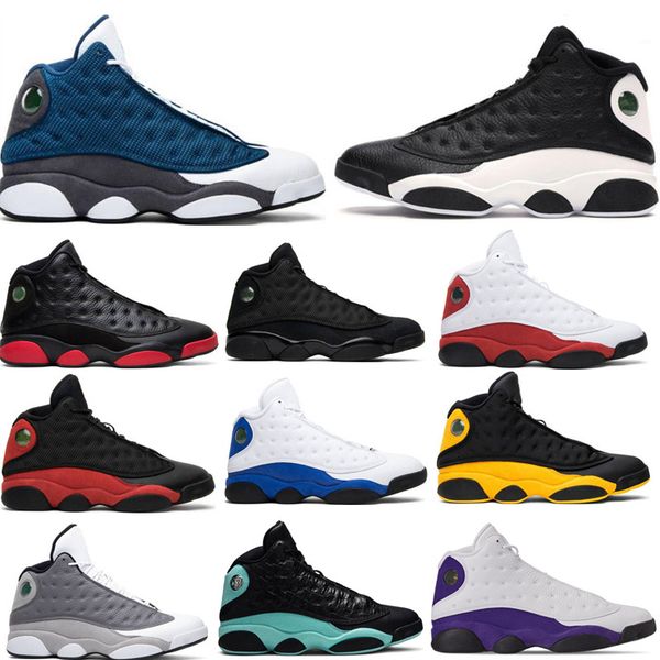 

13 13s island green basketball shoes atmosphere grey hyper royal flint for men flight athletics sports sneakers