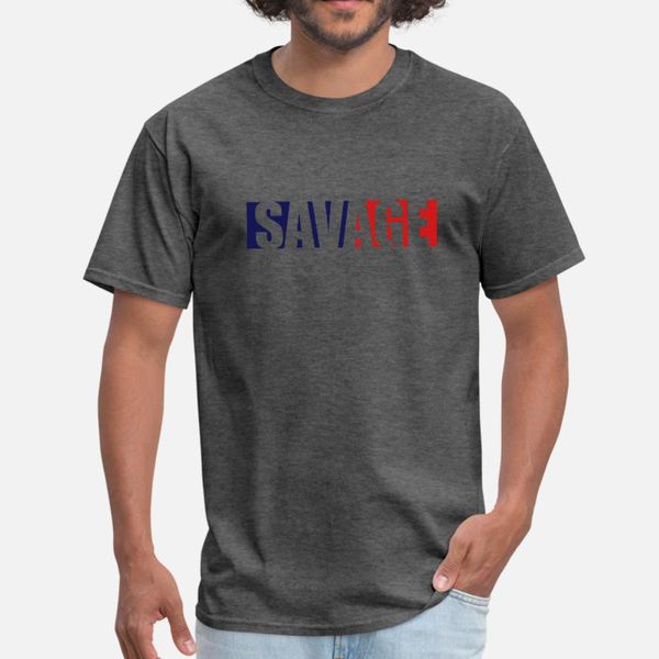 

wild savage logo text dangerous brutal monster evi t shirt men create cotton plus size 3xl interesting basic spring unique shirt