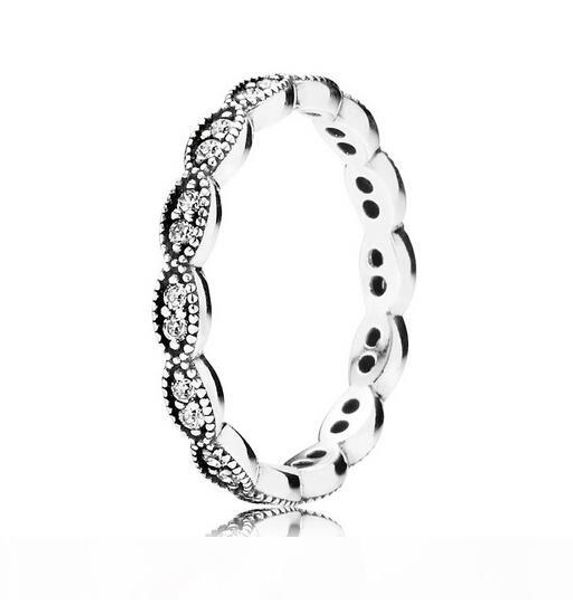 

новый 100% стерлингового серебра 925 листья кольцо с фианитами моды ювелирных изделий подвески кольца переплелись кольцо, Golden;silver