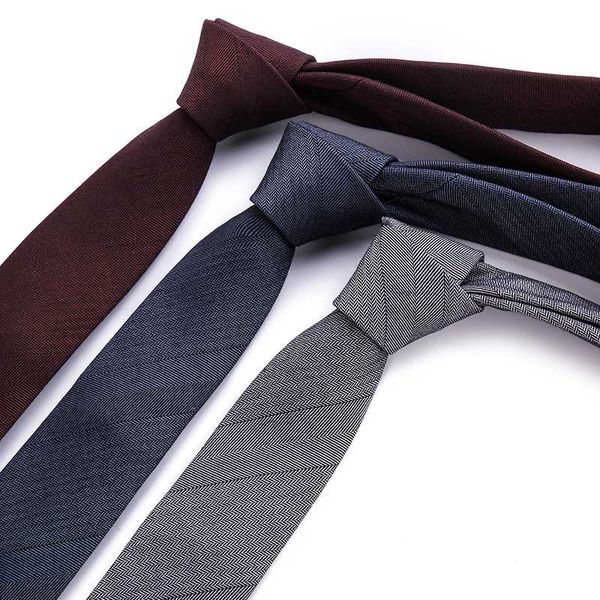 

fashion men's colourful tie luxury necktie solid color narrow 6 cm slim skinny woven narrow neckties men's tie gift, Black;gray