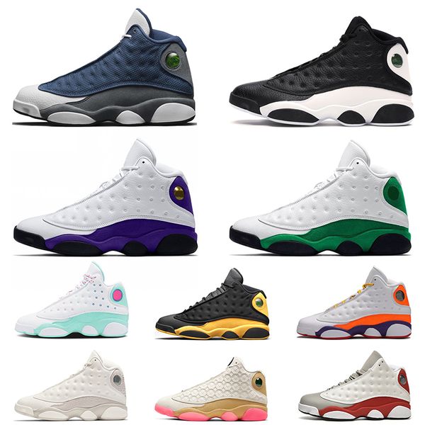 

jumpman 13 13s basketball shoes flint playground island green chicago mens trainers athletic sports sneakers size 36-47 wholesale, White;red