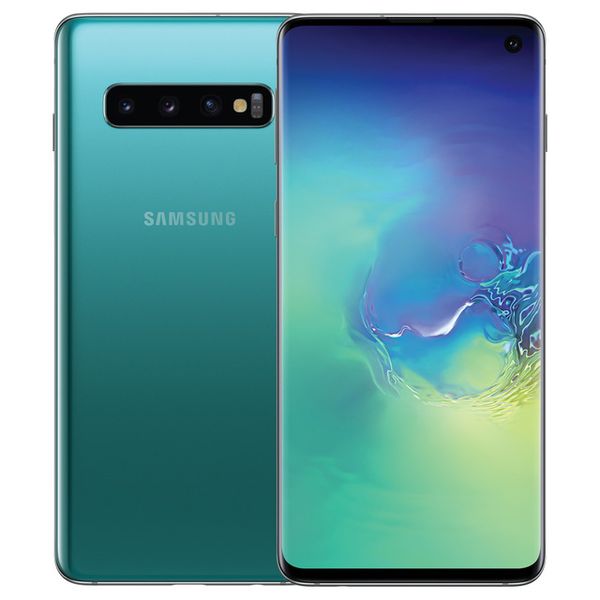 Samsung Galaxy S10 G973U G973F Telefono cellulare sbloccato Snapdragon 855 Octa Core 6.1