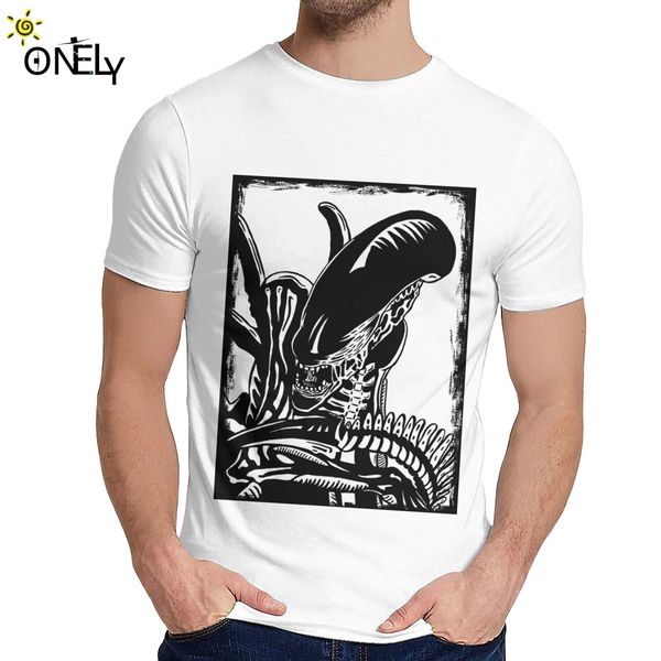 

alien vs predator tee alien covenant men awesome natural cotton t-shirt crewneck