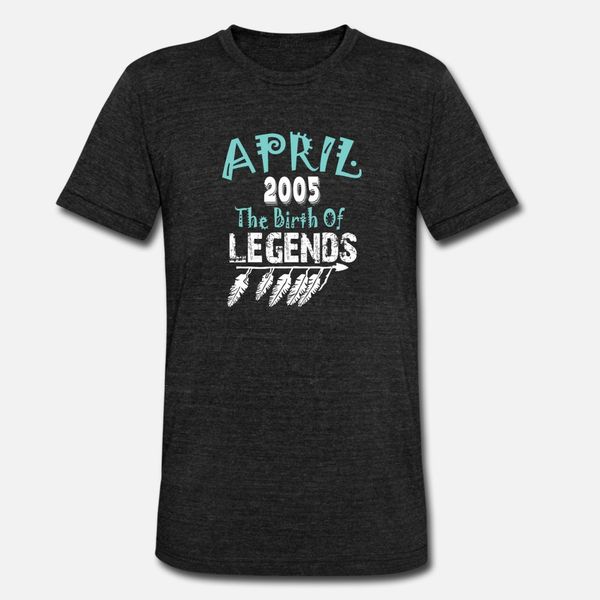 

april 2005 the birth of legends t shirt men printed tee shirt size s-3xl interesting comical summer style leisure shirt