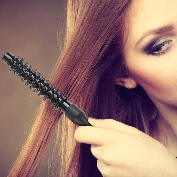 

sizes styling tools beauty salon 5 hair roll brush comb hairdress curly wavy hair salon round brush round anmdg hairclippersstore, Silver
