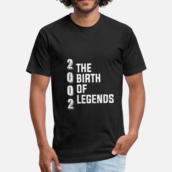 

легенда 2002 дня рождения цитата в весёлой тенниске мужчина designs хлопок s-xxxl одежда sunlight дышащего летний стиль природной рубашке