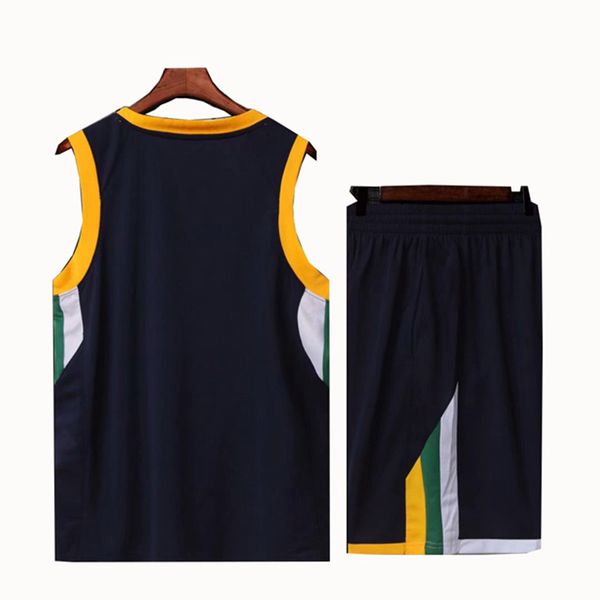 

wholesale custom team basketball suits new basketball jersey shorts design, Black;white