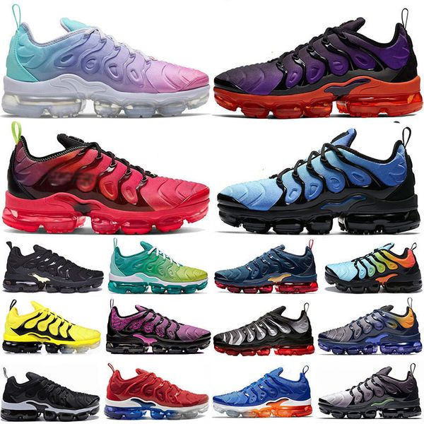 

fashion tn plus black gold firecracke mens running shoes volt triple black red lemon lime bumblebee wolf grey sport sneakers