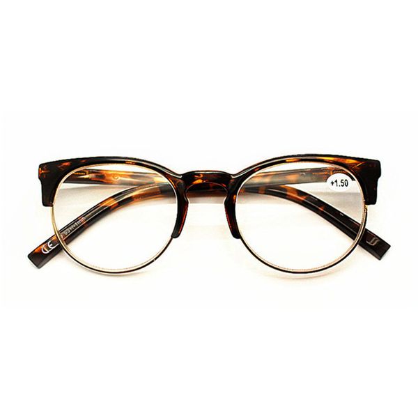 

1.0 1.5 2.0 2.5 3round vintage reading glasses cat eye women glasses for reading hyperopia presbyopia eyewear diopter eyeglasses, White;black